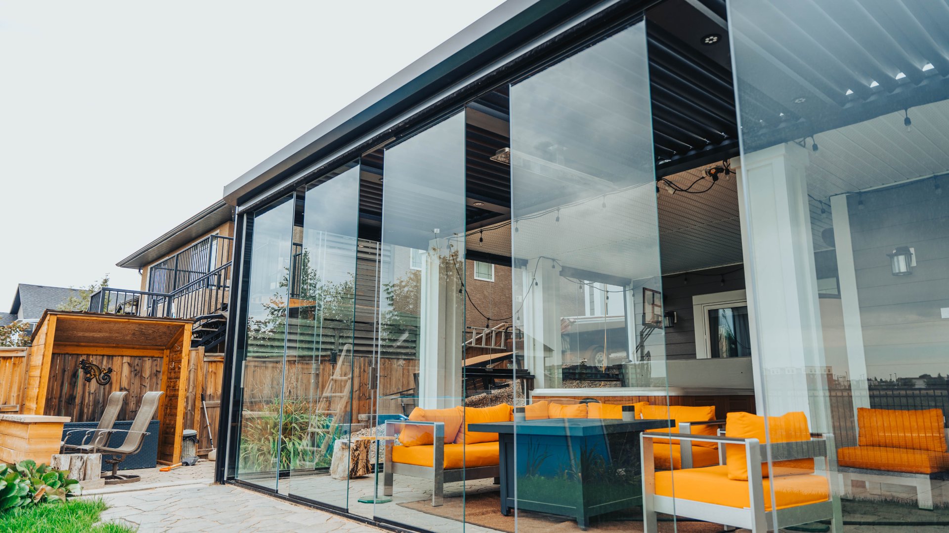 With Open Space Glazing